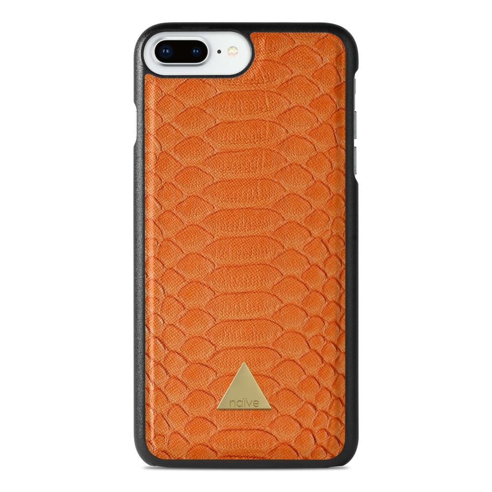 Naive iPhone 7 Plus Case - Orange Snake