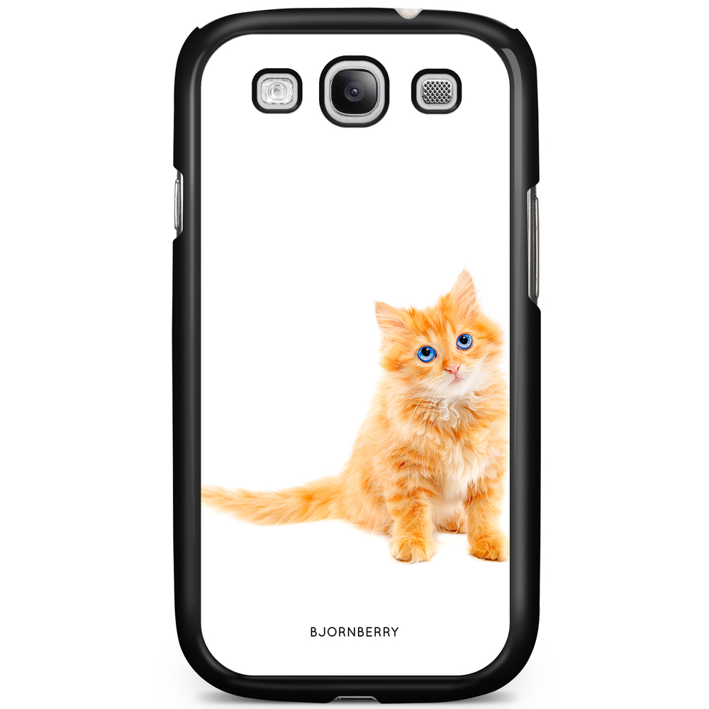 Samsung Galaxy S3 Mini Case - Small Brown Cat