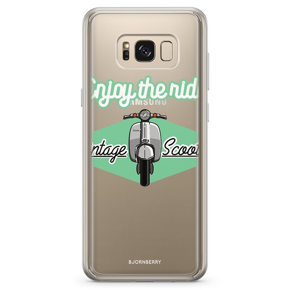 Samsung Galaxy S8 Plus Fashion Case - Vintage Scooter