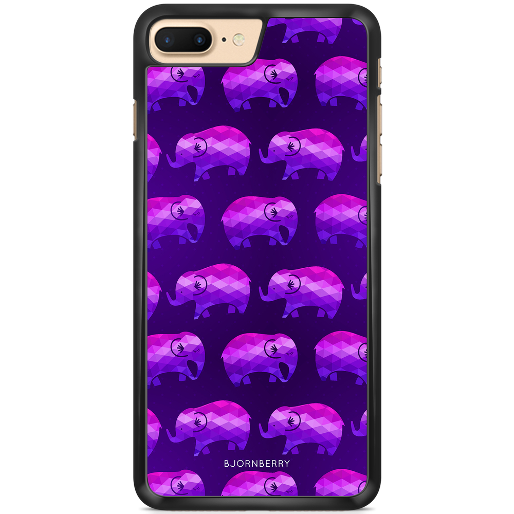 iPhone 7 Plus Case - Purple Elephant