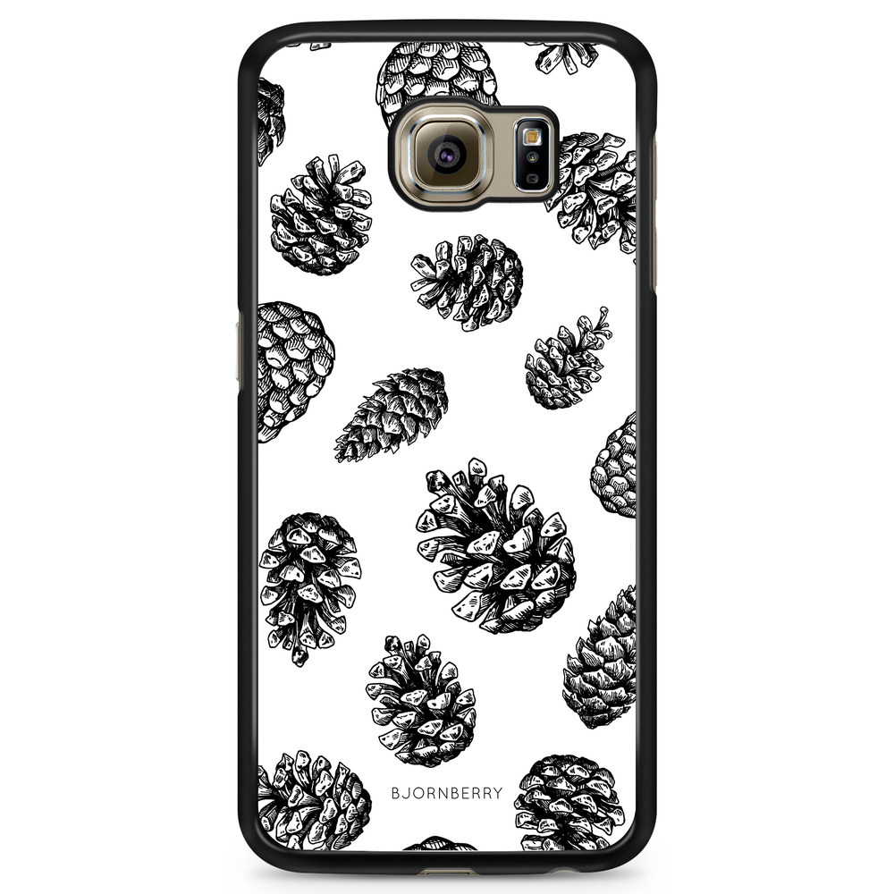 Samsung Galaxy S6 Edge Case - Pine Cone Pattern