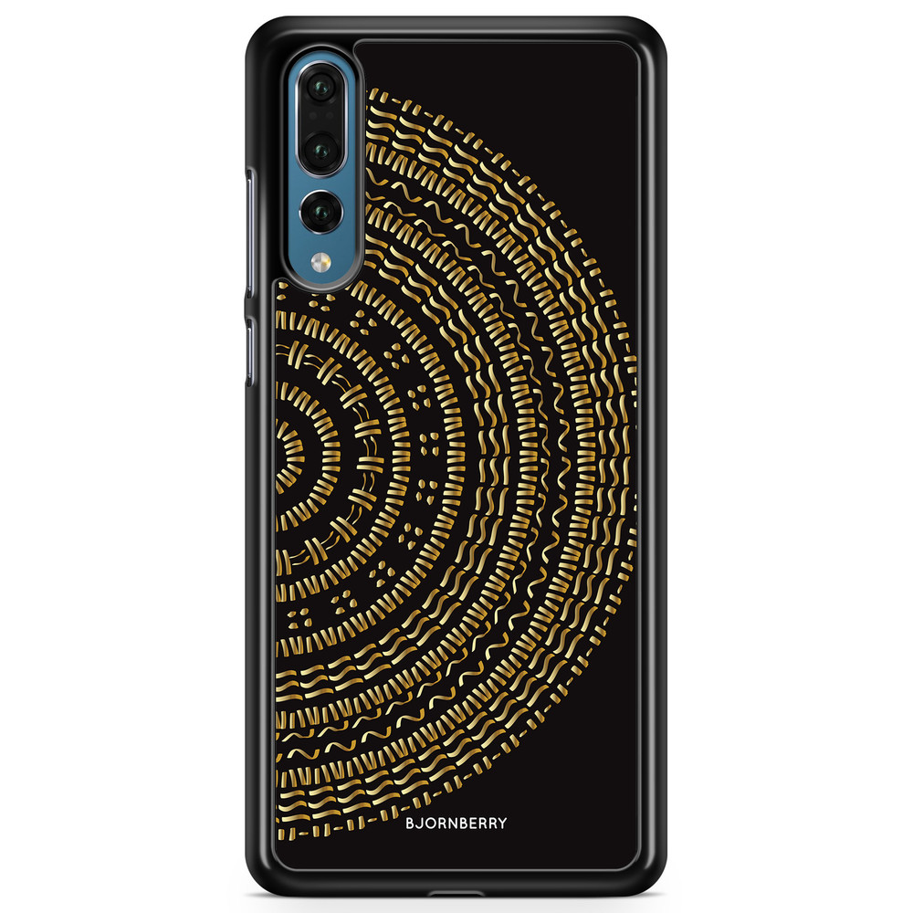 Huawei P20 Pro Case - Mandala Gold/Black