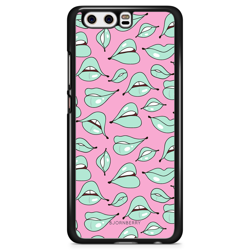 Huawei P10 Plus Case - Green Lips