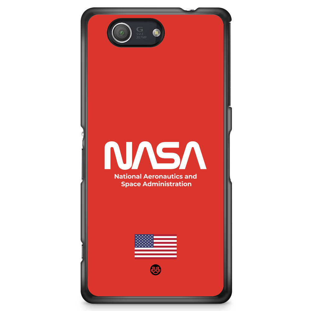 Sony Xperia Z3 Compact Case - NASA Worm Red
