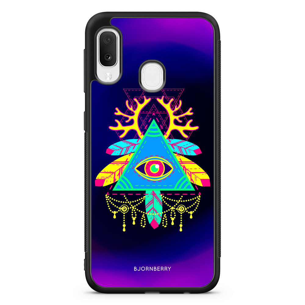 Samsung Galaxy A20e Case - All-seeing Eye