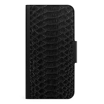 Naive iPhone 13 Pro Max Wallet Case- Black Snake