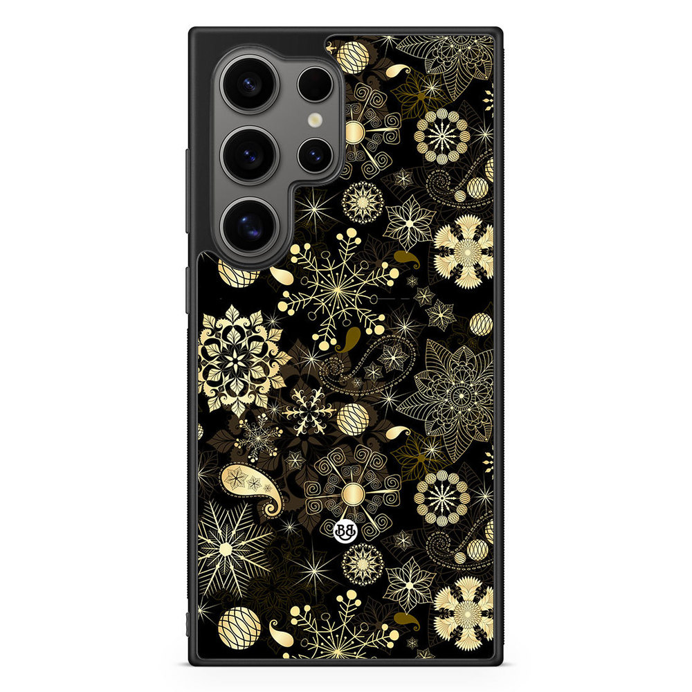 Samsung Galaxy S24 Ultra Skal - Julglitter