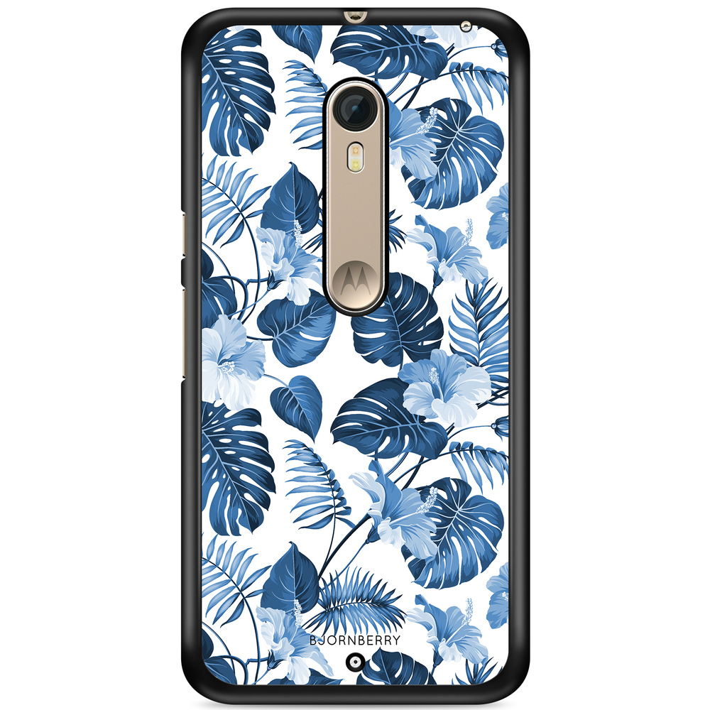 Moto X Style Case - Blue Flowers