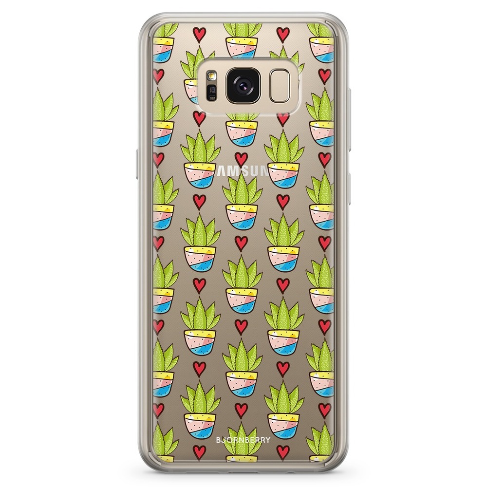Samsung Galaxy S8 Plus Fashion Case - Cactus Pattern