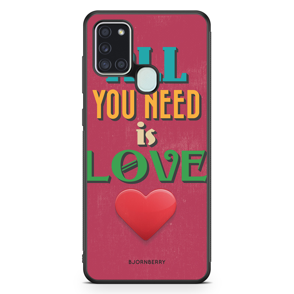 Samsung Galaxy A21s Case - All You Need Is Love