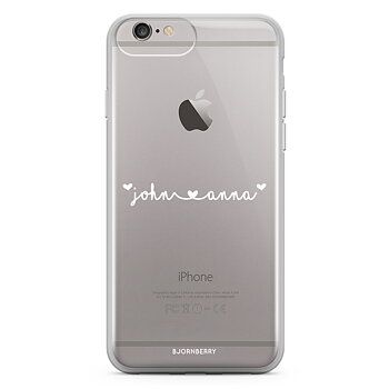 iPhone 6 Plus/6 Plus Case Fashion Custom - Name ❤ Name White