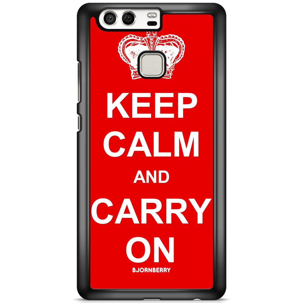 Huawei P9 Case - Keep calm carry on