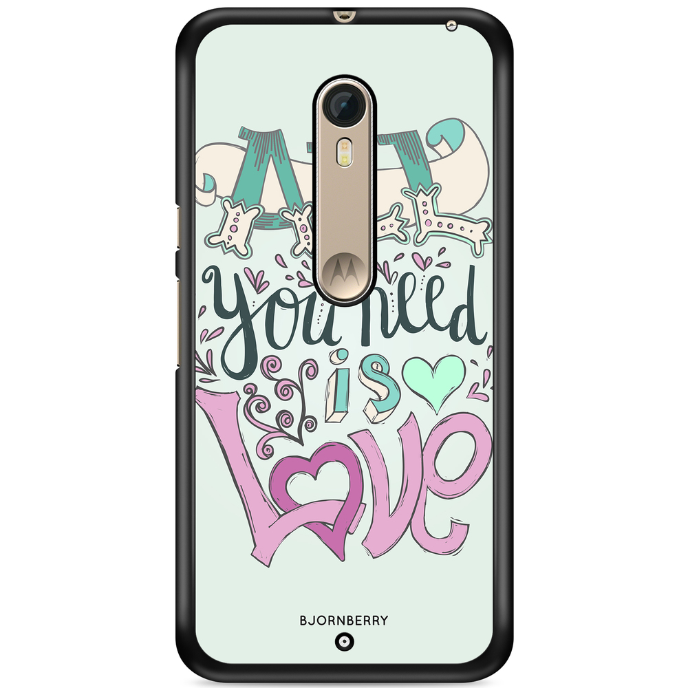 Moto X Style Case - All You Need Is Love