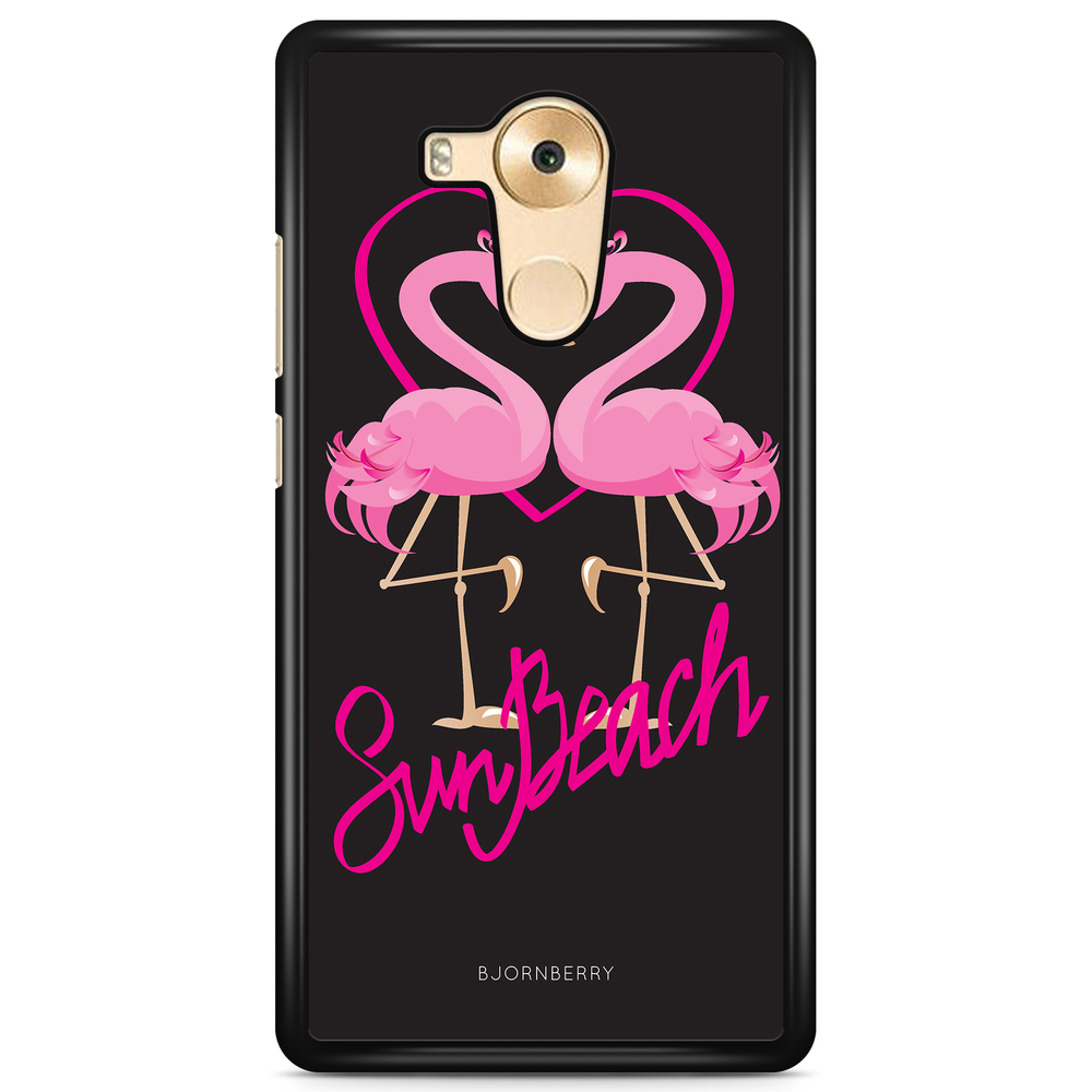 Huawei Mate 9 Pro Case - Sun Beach Flamingo