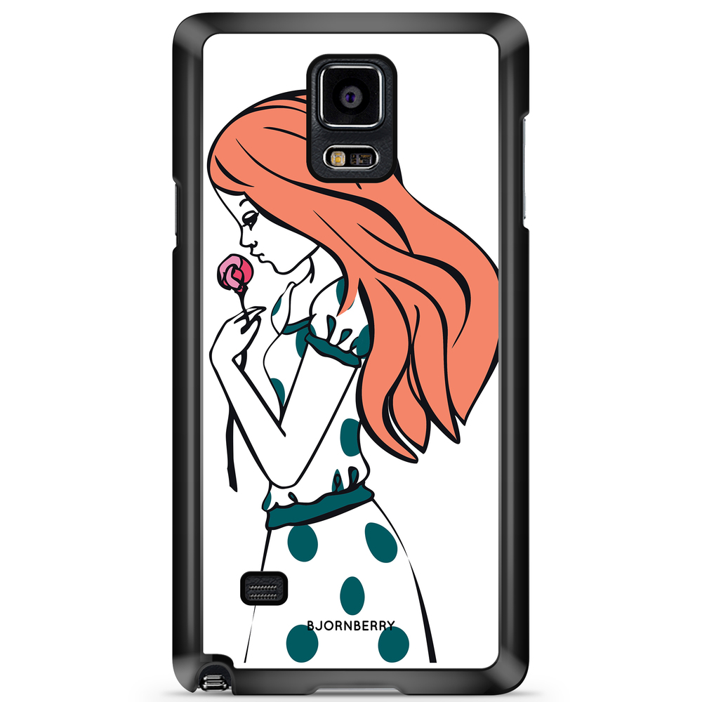 Samsung Galaxy Note 4 Case - Girl Rose