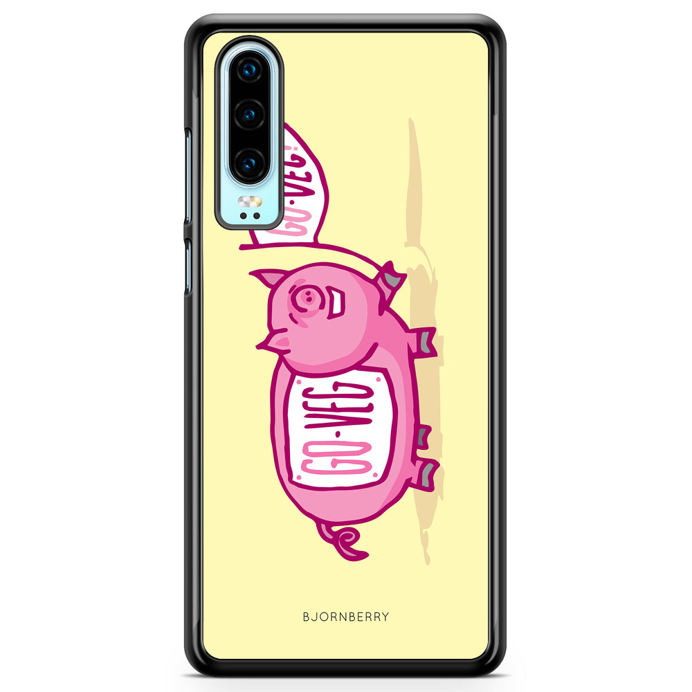 Huawei P30 Case - Pink Pig