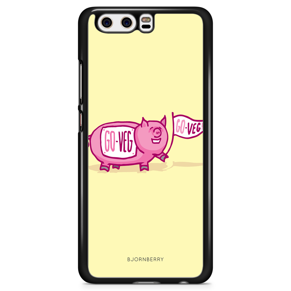 Huawei P10 Plus Case - Pink Pig