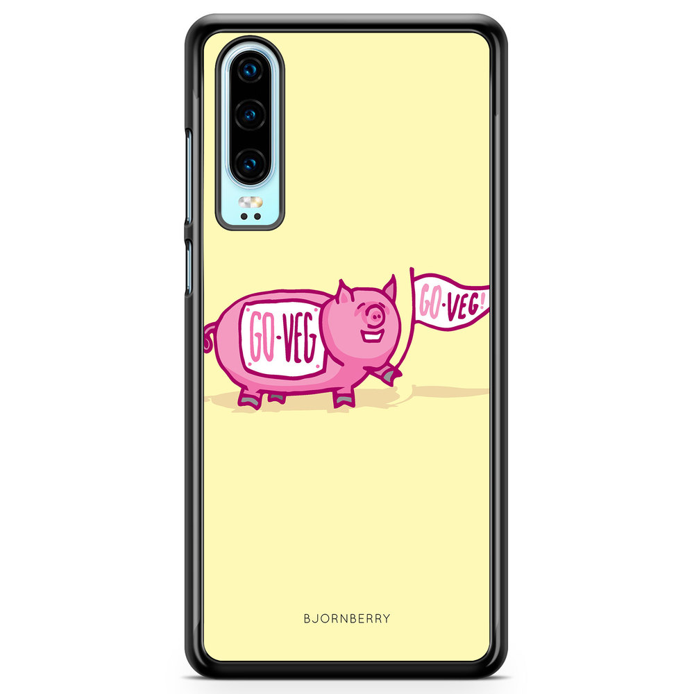 Huawei P30 Case - Pink Pig