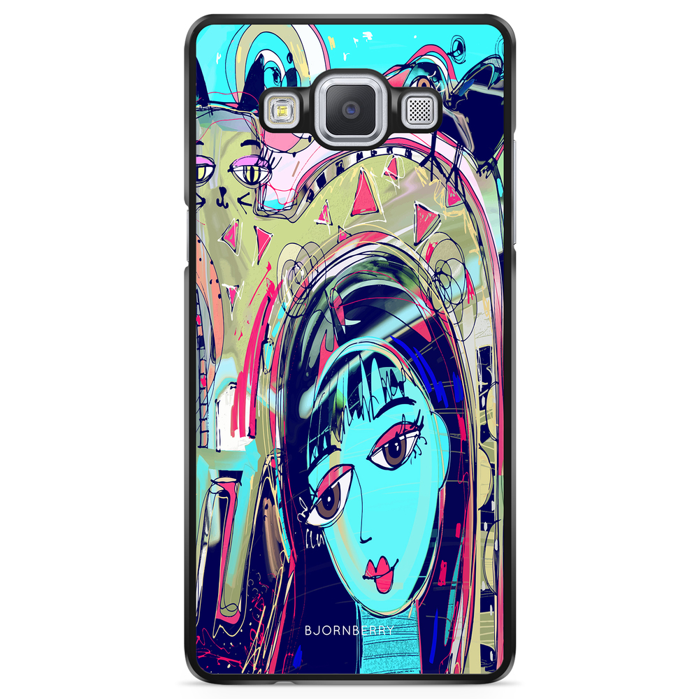 Samsung Galaxy A5 (2015) Case - Abstract Cat
