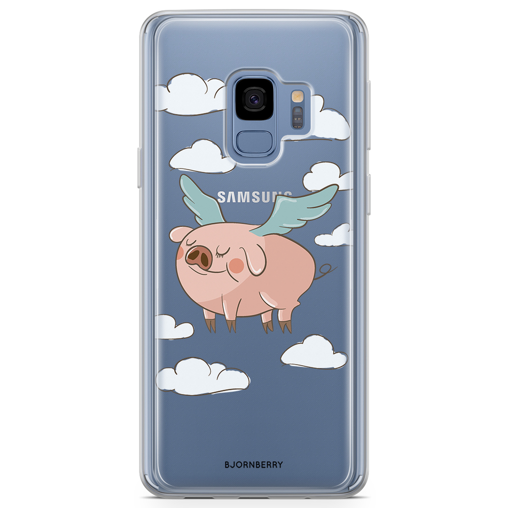 Samsung Galaxy S9 Fashion Case - Flying Pig