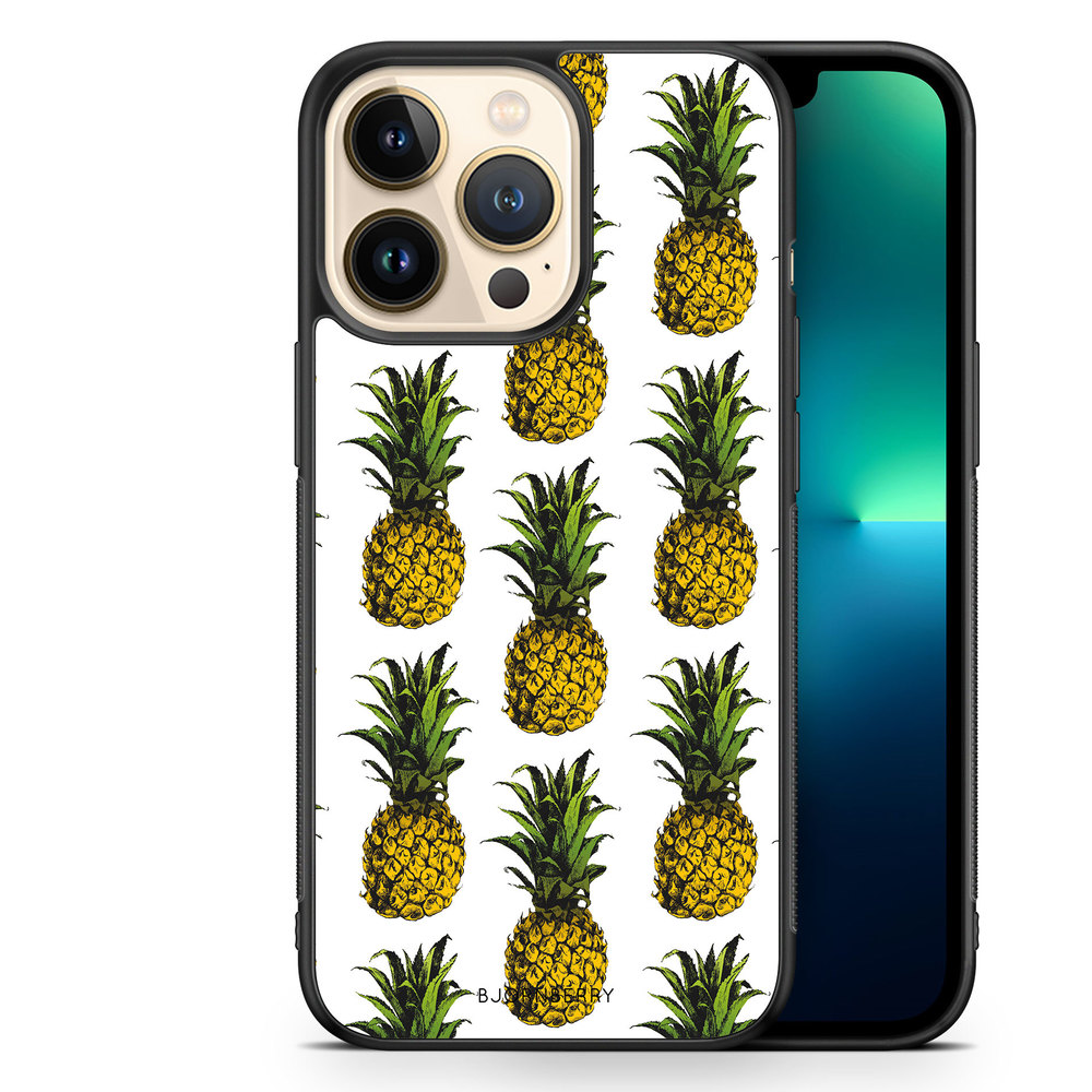iPhone 13 Pro Case - Pineapple Pattern