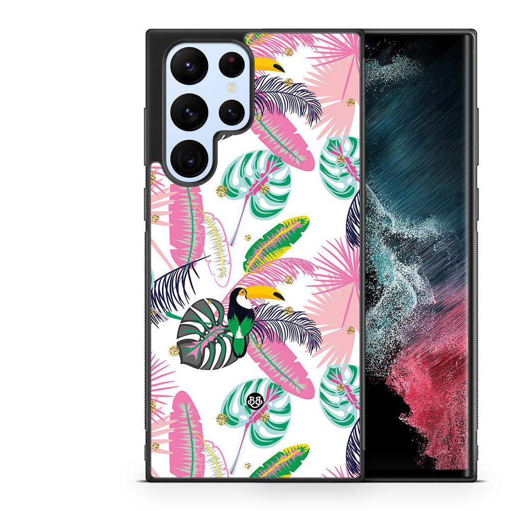 Samsung Galaxy S22 Ultra 5G Case - Tropical Pattern
