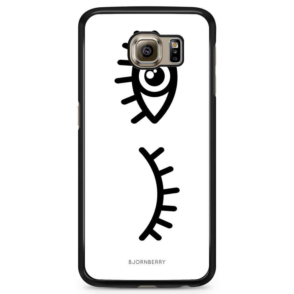Samsung Galaxy S6 Edge Case - Black Eyes