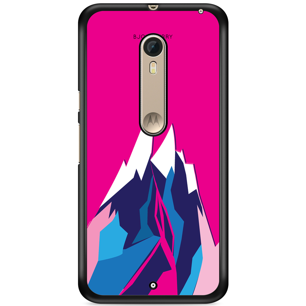 Moto X Style Case - Pink Mountain
