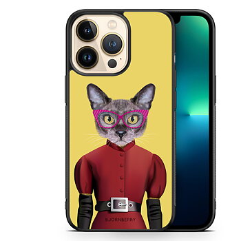 iPhone 13 Pro Skal - Hipster Katt
