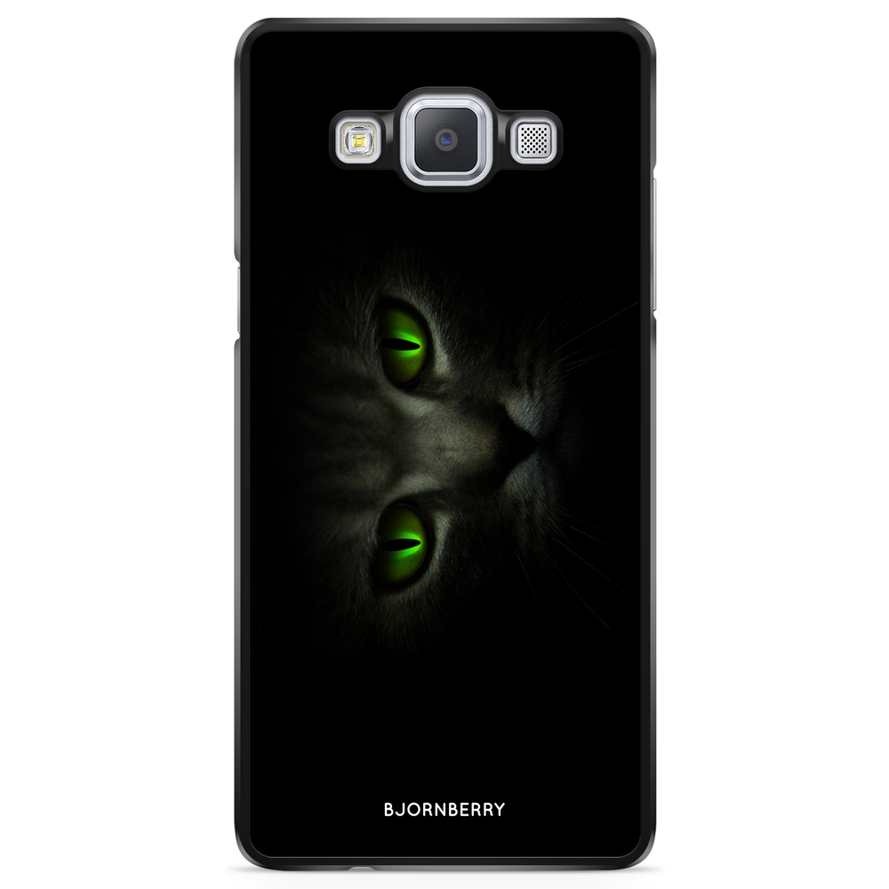 Samsung Galaxy A5 (2015) Case - Green Cat Eyes