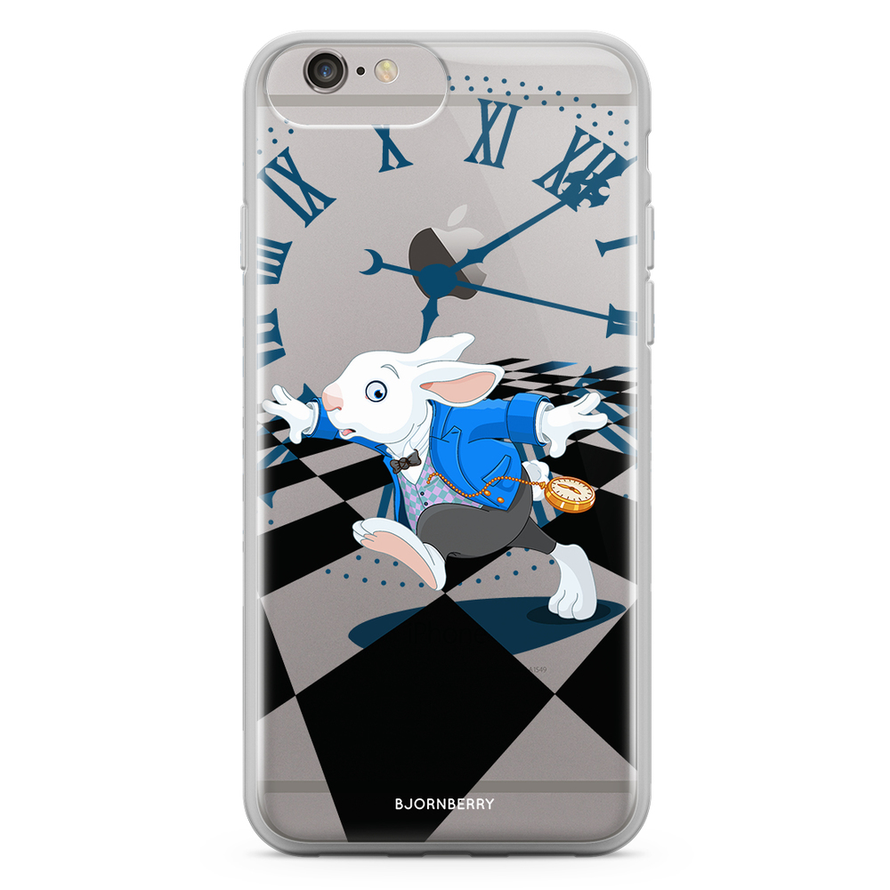iPhone 6 Plus/6s Plus Fashion Case - White Rabbit