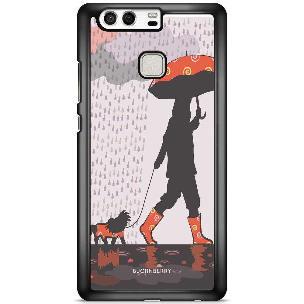 Huawei P9 Case - Walking In The Rain
