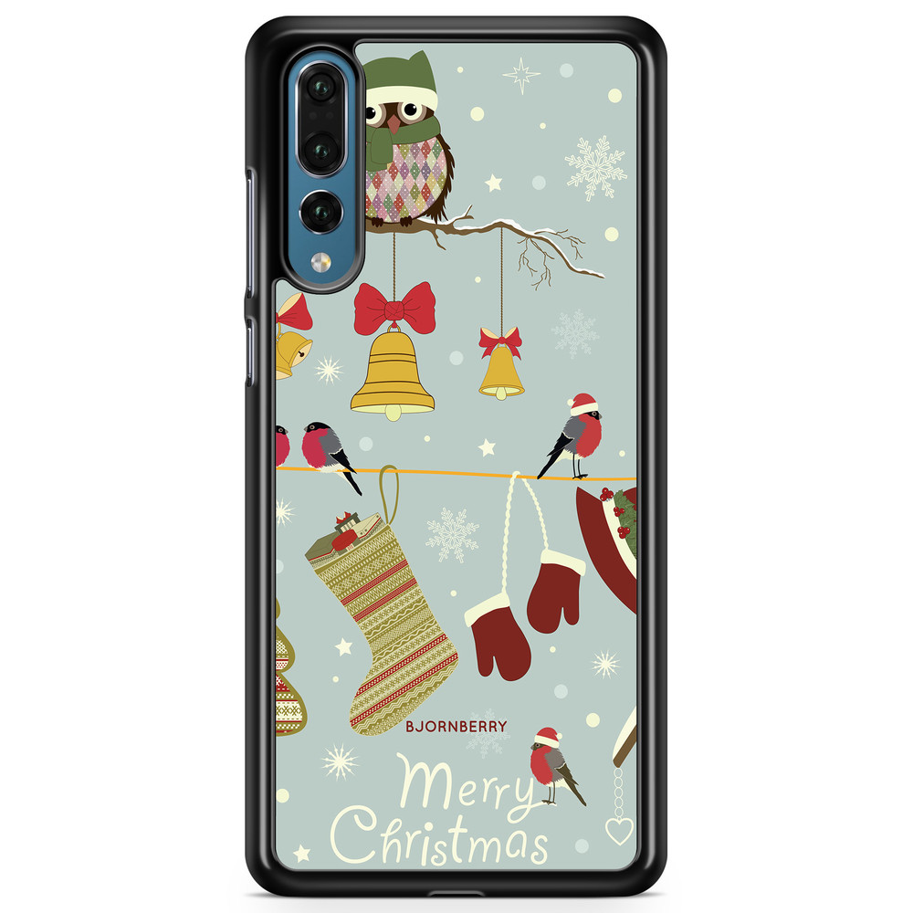 Huawei P20 Pro Case - Christmas Owls