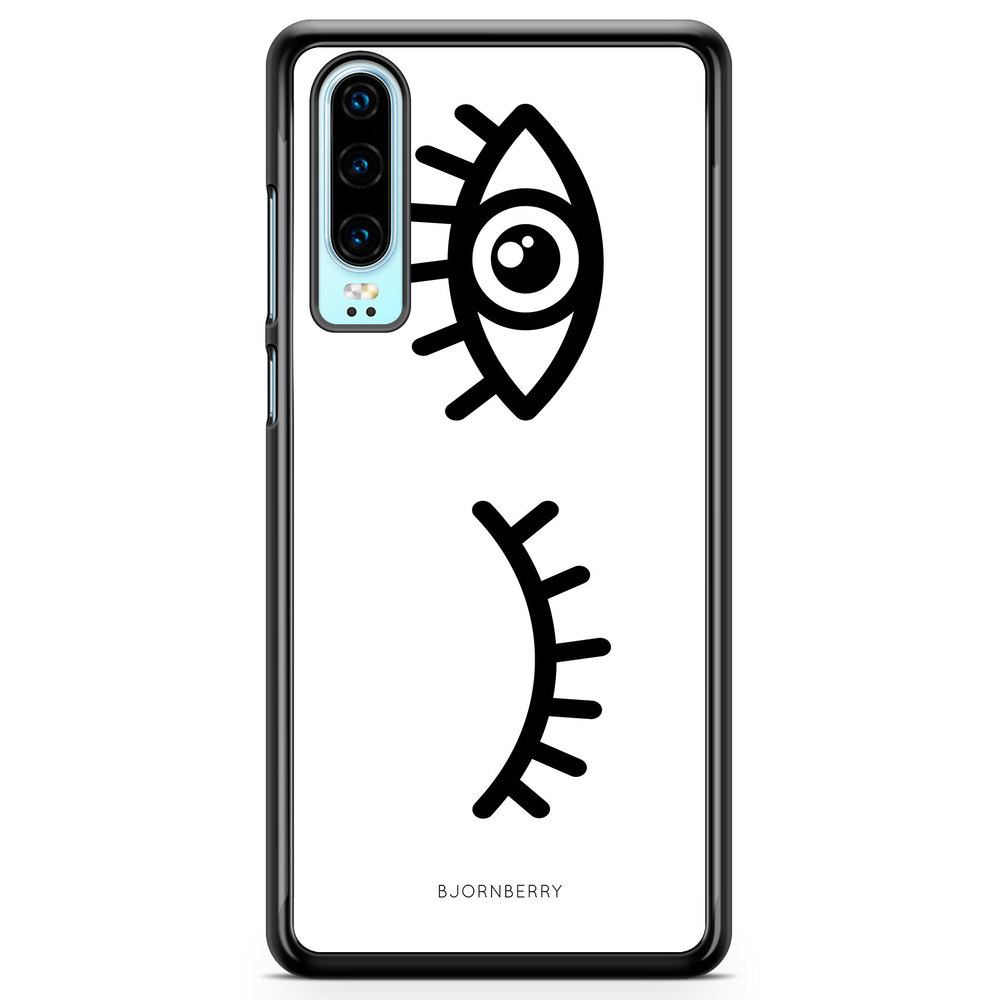 Huawei P30 Case - Black Eyes