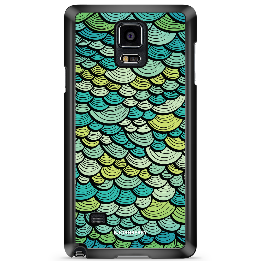 Samsung Galaxy Note 4 Case - Green Mermaid Scales