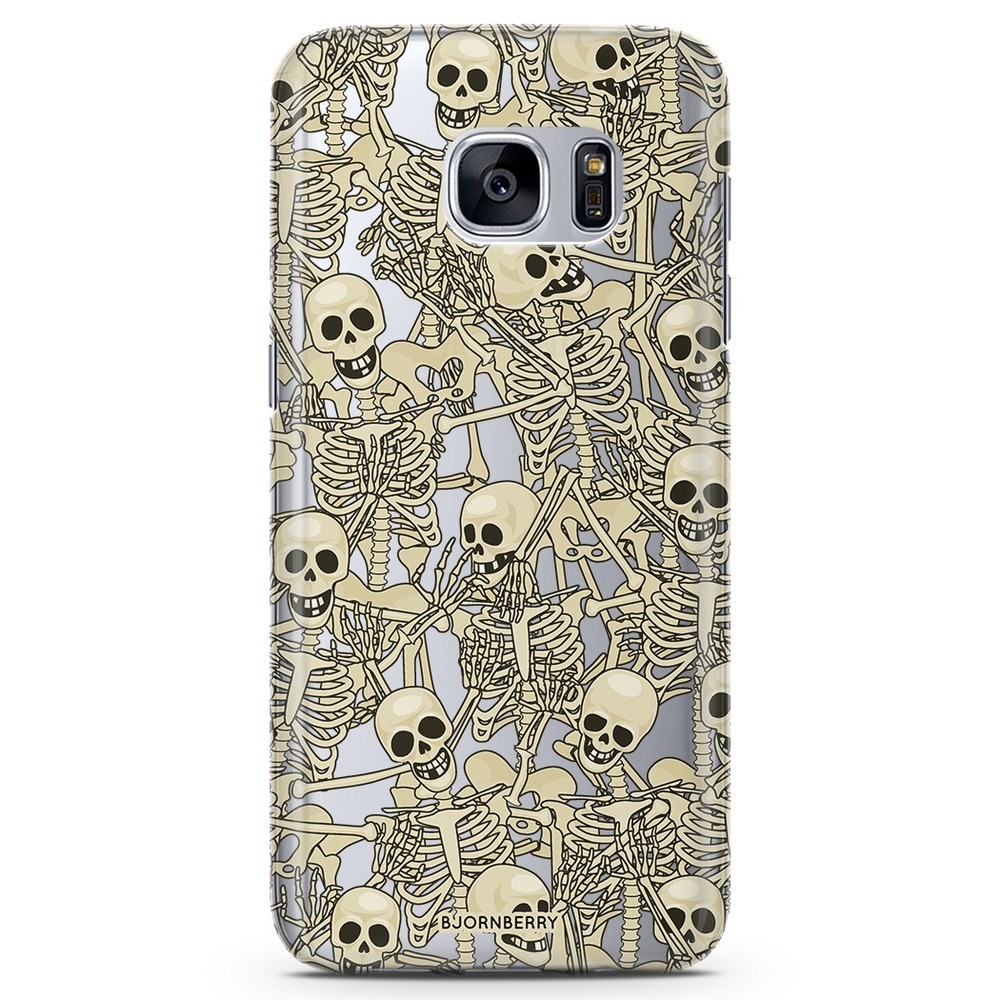 Samsung Galaxy S7 Genomskinligt Skal - Skelett | Mobilskal & Mobilfodral BJORNBERRY
