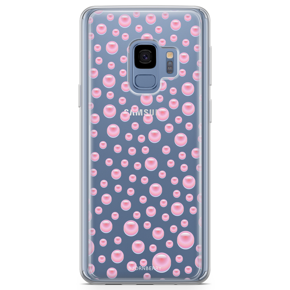 Samsung Galaxy S9 Fashion Case - Pink Pearls