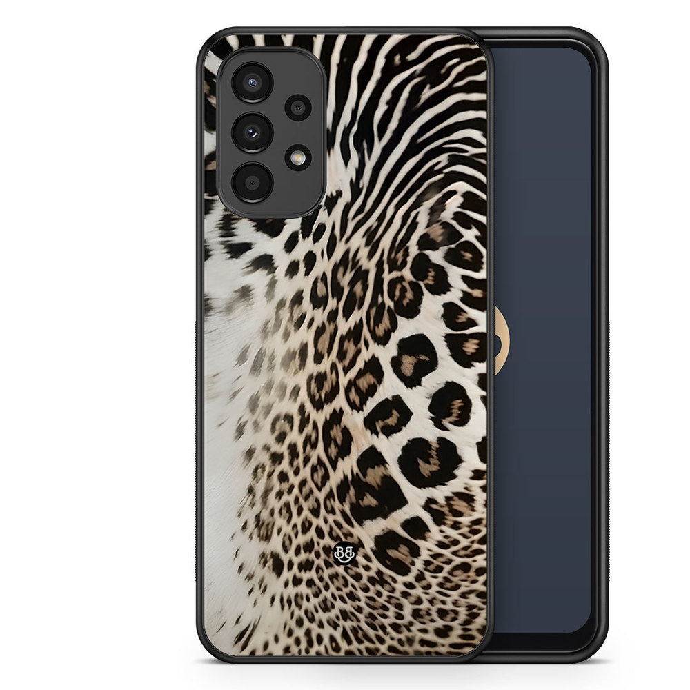 Samsung Galaxy A13 Case - WILD BLOOM - Leopard Fade