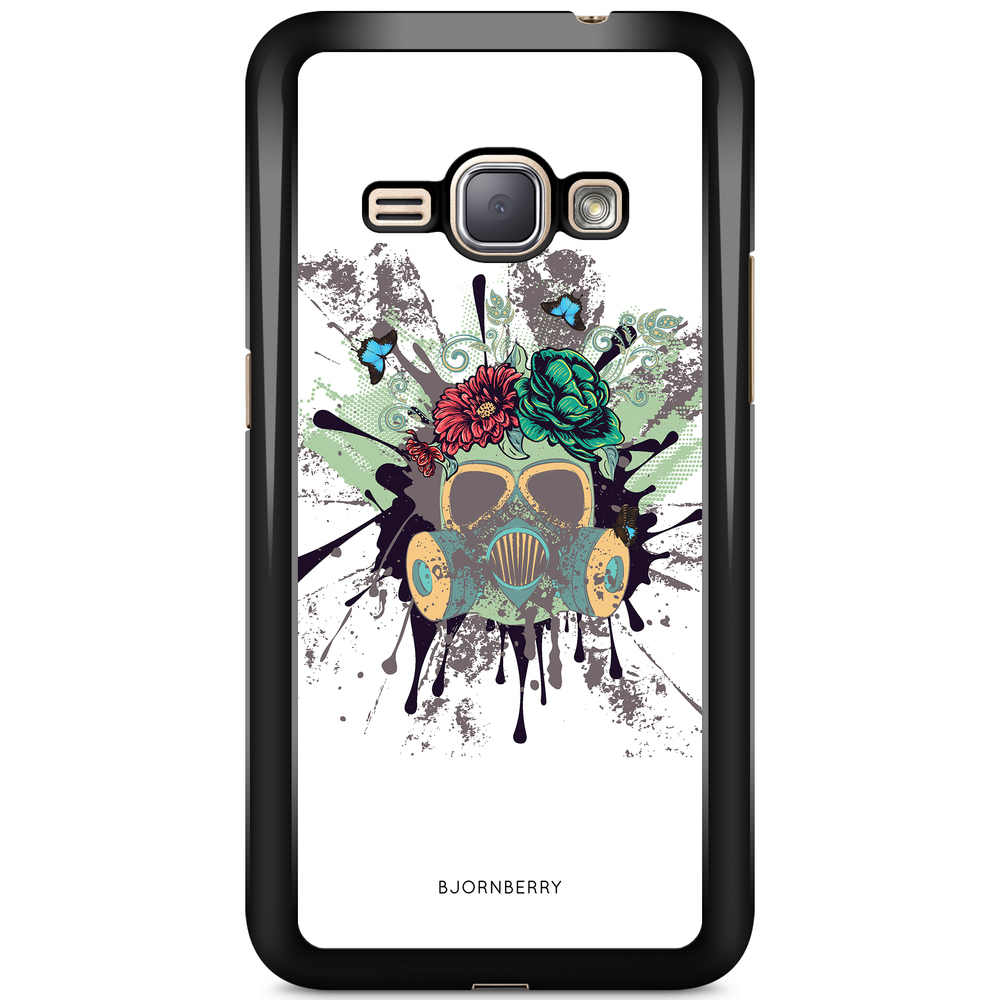 Samsung Galaxy J1 (2016) Case - Gas Mask Flowers