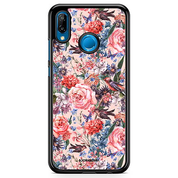 Huawei P20 Lite Skal - Fåglar & Blommor