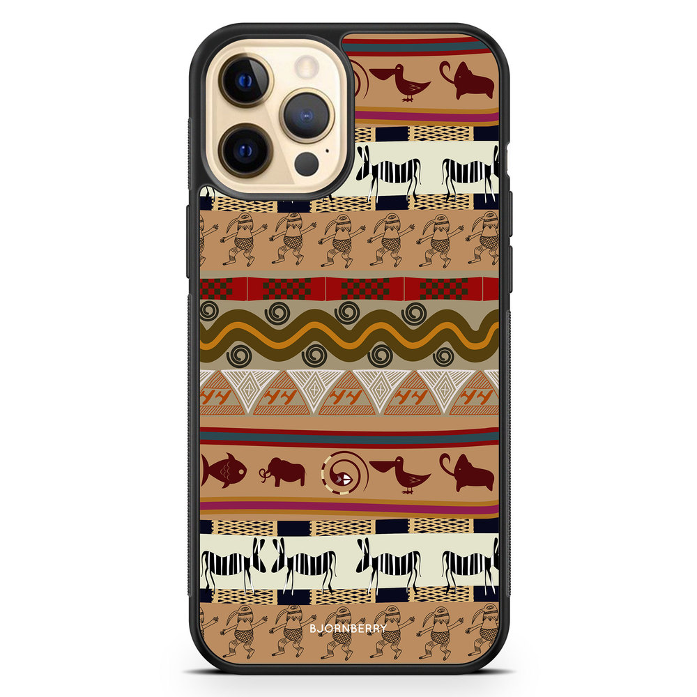 iPhone 12 Pro Max Case - Animal Aztec