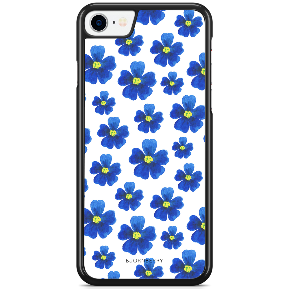 iPhone 8 / iPhone SE (2022/2020) Case - Blue Flowers