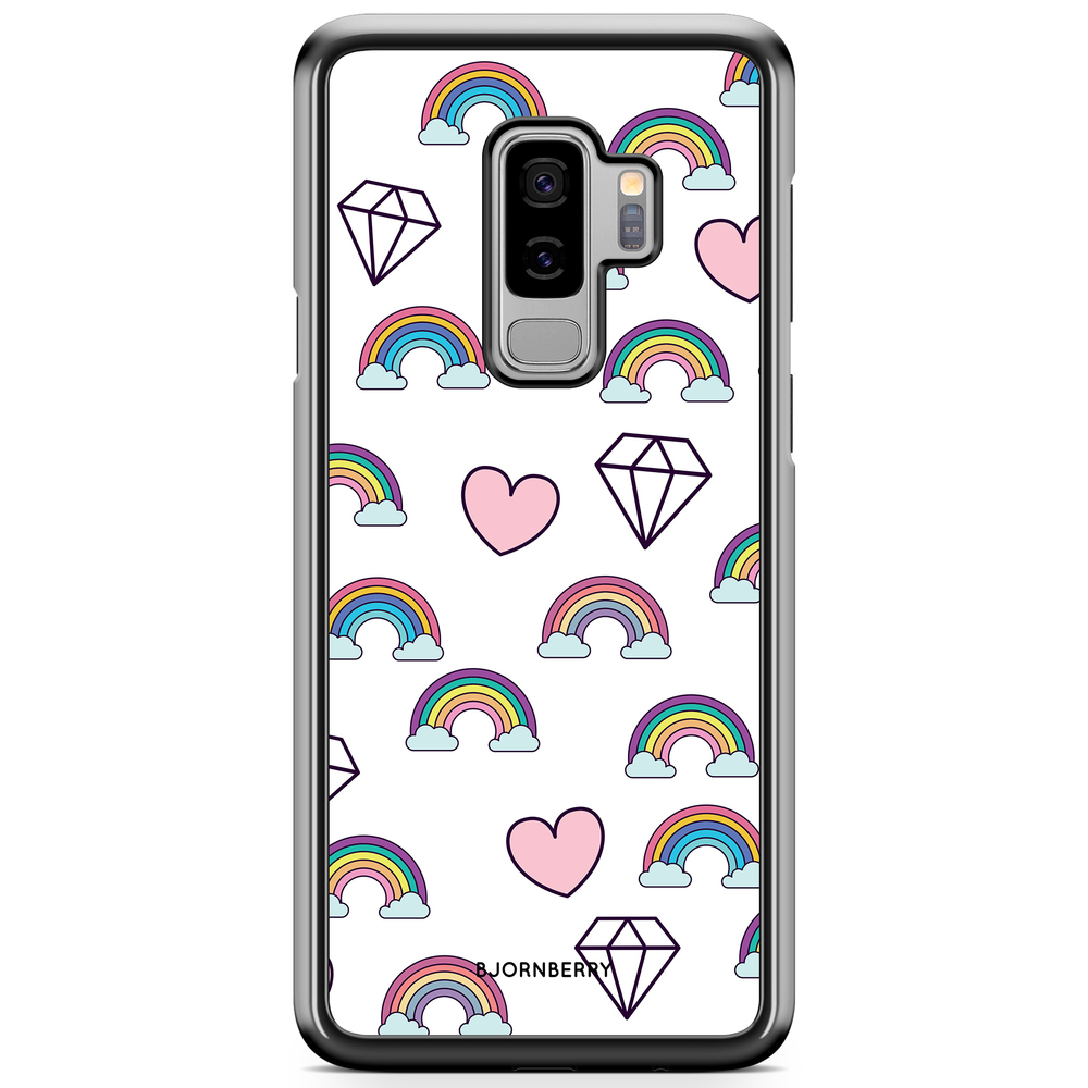 Samsung Galaxy S9 Plus Case - Rainbows & Diamonds