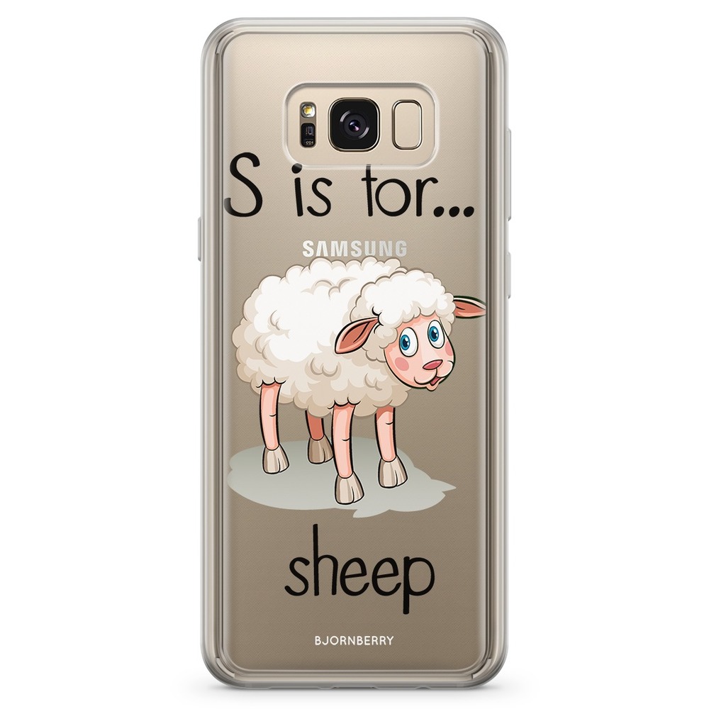 Samsung Galaxy S8 Plus Fashion Skal - S is for Sheep