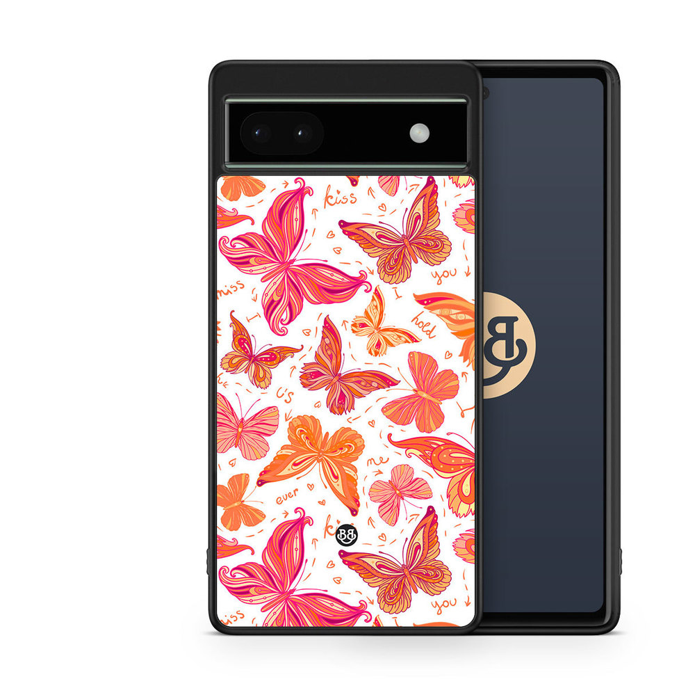Google Pixel 6a Case - Butterflies