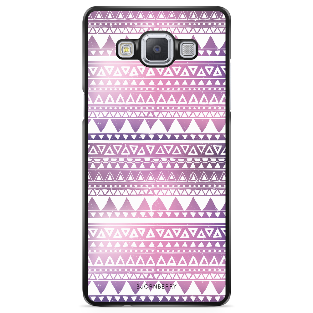 Samsung Galaxy A5 (2015) Skal - Lila Aztec | Mobilskal & Mobilfodral BJORNBERRY