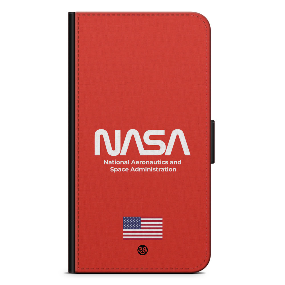 Xiaomi Mi 11 Wallet Case - NASA Worm Red