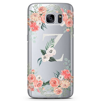 Samsung Galaxy S6 Edge TPU Case - Monogram Z