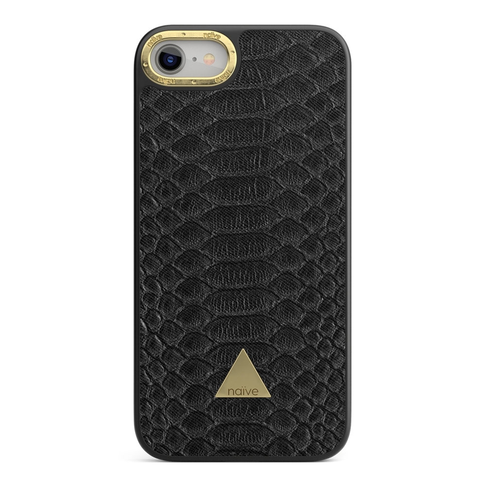 Naive iPhone 8/SE (2020) Case - Black Snake