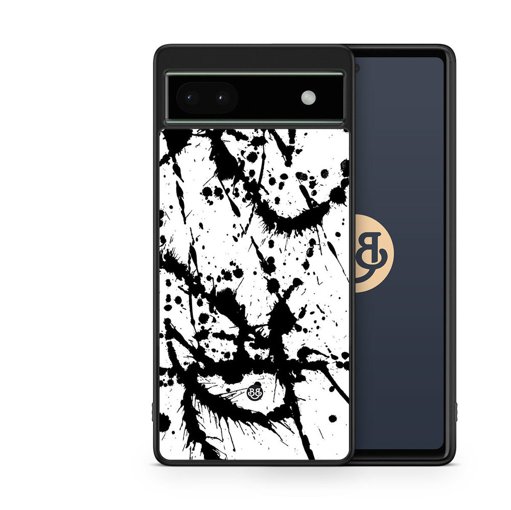 Google Pixel 6a Case - Black Blot